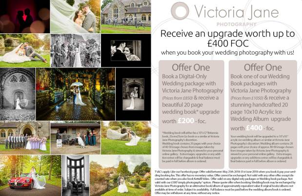 Amazing May Bank Holiday Wedding Photography Special – Victoria Jane&nbsp;Photography